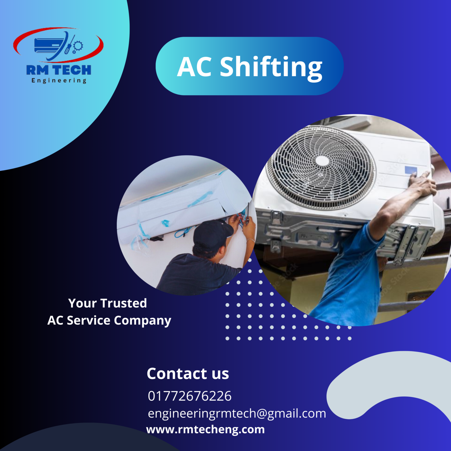 AC Shifting in Dhaka